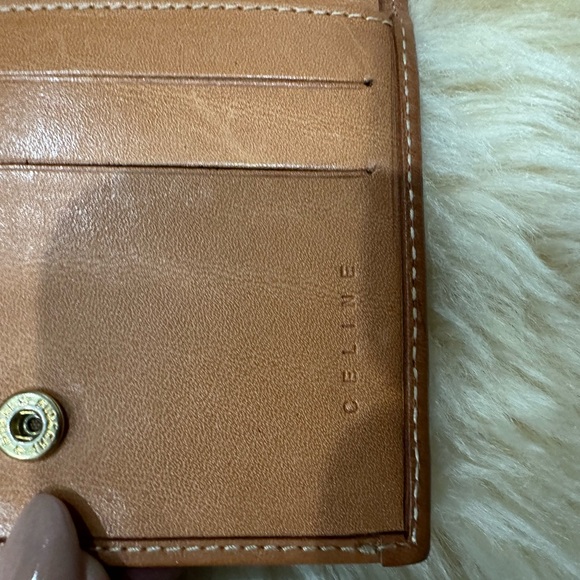 Celine made in Italy M/99/2. Celine macadam bifold snap wallet - Picture 10 of 13